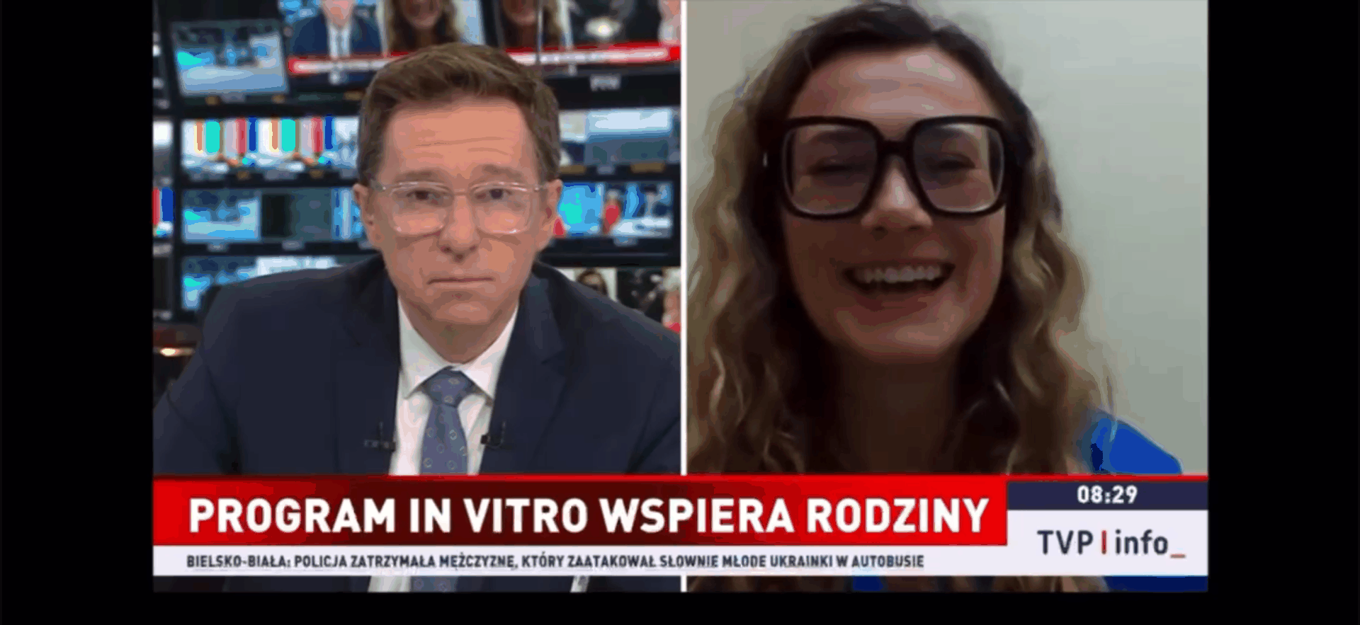 Dr Banaś w TVP Info o programie in vitro