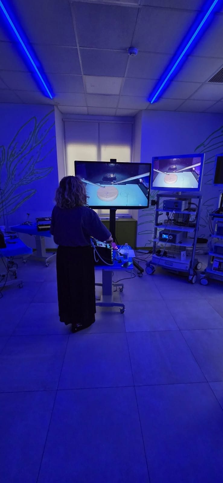 Ćwiczenia laparoskopowe w laboratorium symulacyjnym